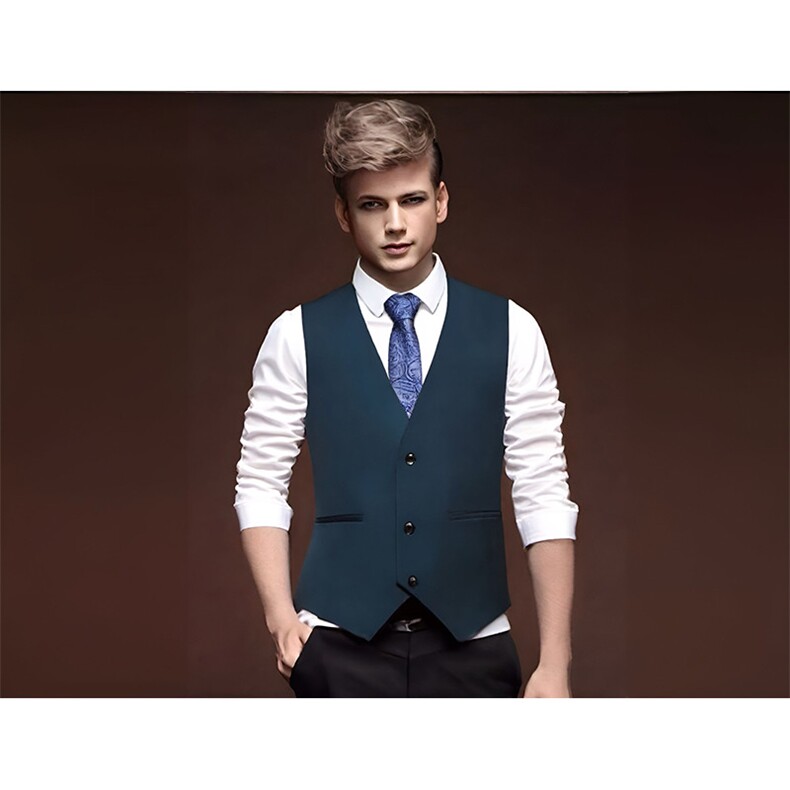 男士西装背心婚礼聚会V领马甲背心M113P40，男装背心/马甲，星座1314