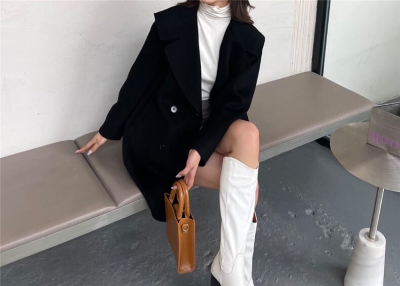 【现货】双面羊绒大衣冬季，其它，YNJDD