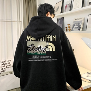 抖音得物供货 可提供视频 秋冬重磅美式宽松连帽卫衣DL1997图片
