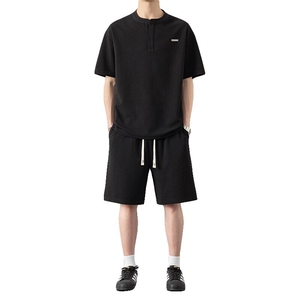 TZ25315-特P60运动服套装男士夏季休闲短袖短裤大码男生酷帅图片