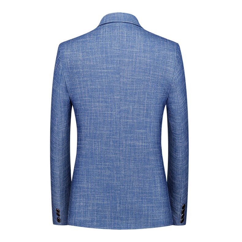 春秋款男士西服薄款上衣中年商务休闲纯色单排扣便西男装潮流百搭，男装西服，电商B212（原钱塘6029）