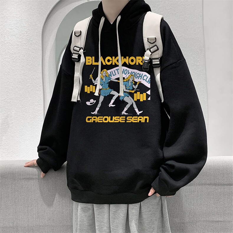连帽卫衣男大码运动服帽衫外套WY2304-P35,男装卫衣,电商A040