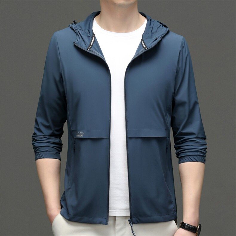 CSFA022181钱塘2020-3夏季新款男士时尚潮流连帽长袖防晒服P85图片