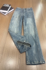 B221美式ins高街暗黑小众重工艺直筒牛仔裤LK24348-特P48控89.9，男装牛仔裤，电商B221