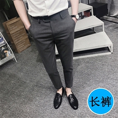 K200深灰长裤