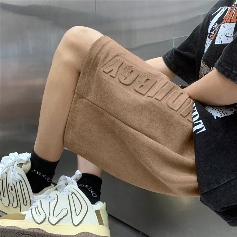 男春夏新款青少年时尚麂皮绒休闲裤DK006P28,男装休闲裤,星座1116-2