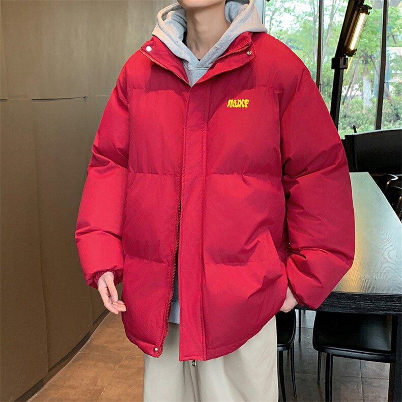 量大优可提供视频冬季棉衣立领 HD019-1-MF4756-P55图片
