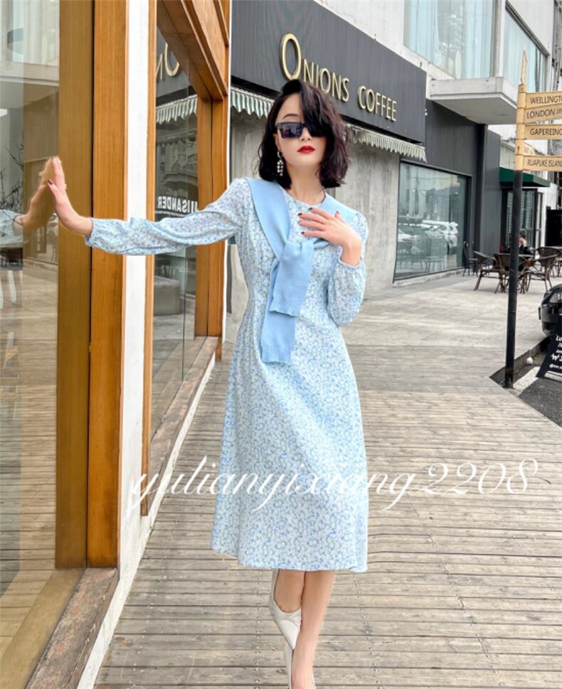 披肩连衣裙，女装连衣裙，雨恋依香(1F)