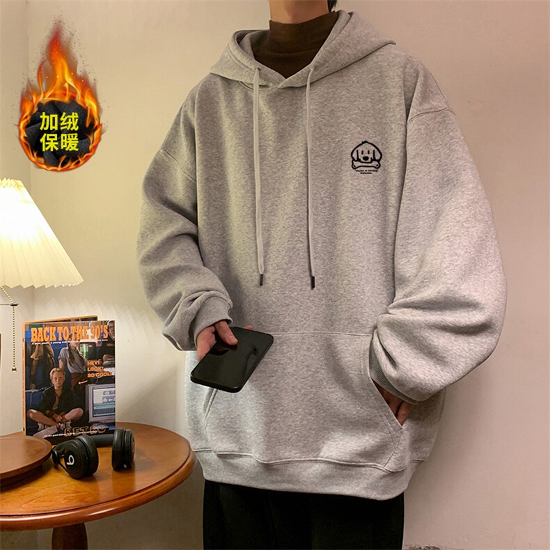 重磅华棉复合连帽卫衣加绒加厚WJ4338-特P47/常规W4266-特P42图片