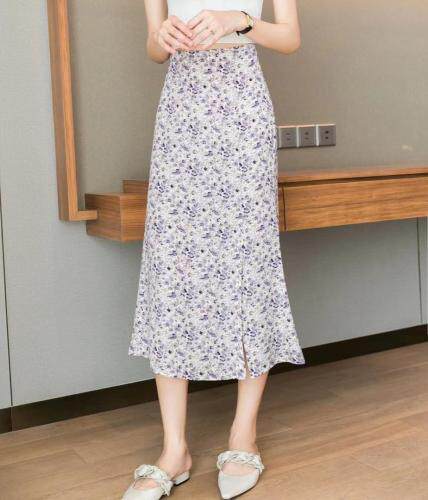 夏季神器，西服搭配碎花半裙，女装半身裙，那茉