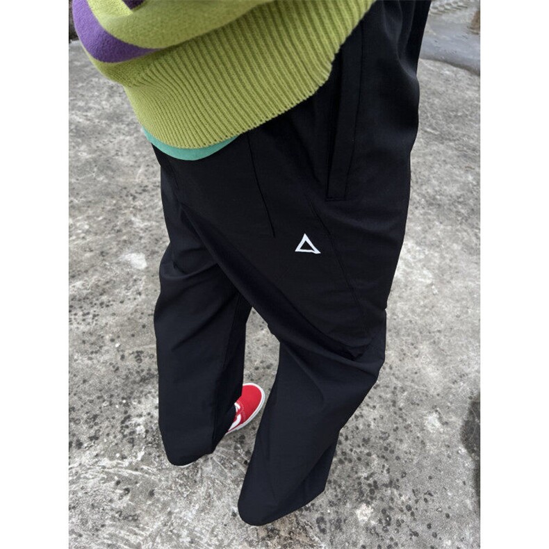 【有货】XXK324CC-特P40三角标裤子男女直筒宽松休闲裤,男装休闲裤,星座1007（原301D）