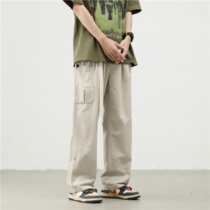 新款卡扣卷边工装休闲裤大码M~5XL XZ604-KG59-P60控78图片