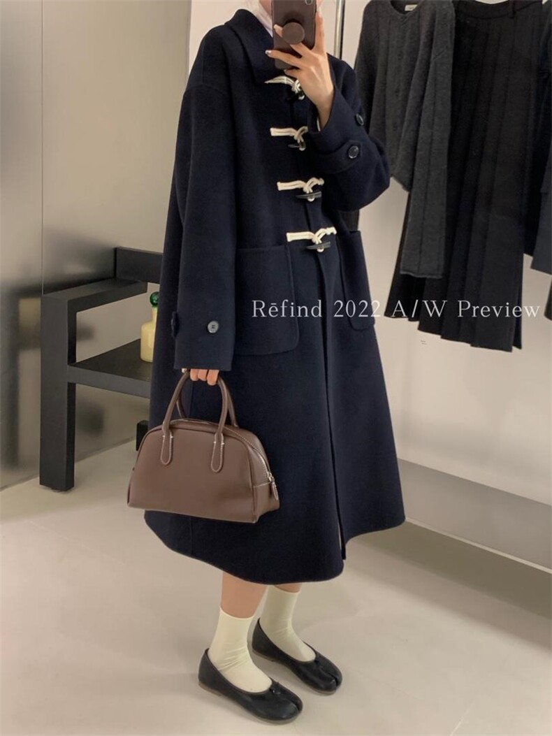 【】百分百羊毛高支大衣版型超好不挑人热销中，其它，Refind