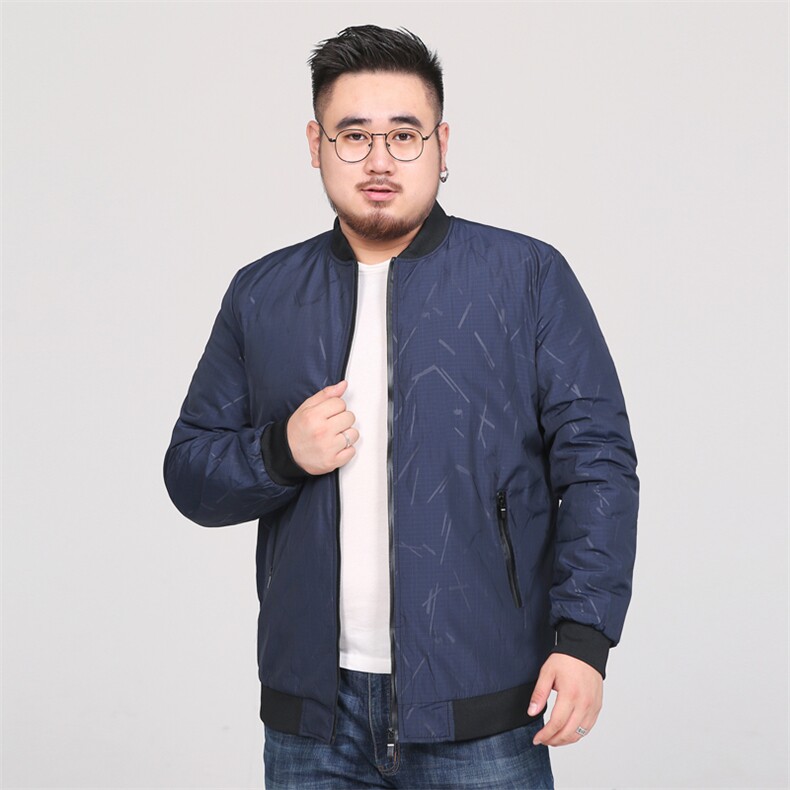 L-8XL秋冬新款加棉加厚男士棉衣外套男棉袄加肥大码 806加厚款P85图片
