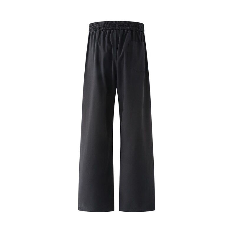 褶皱铆钉设计感百搭休闲裤K005立体92%聚酯纤维8%氨纶(S-2XL)TP25,男装休闲裤,电商A088
