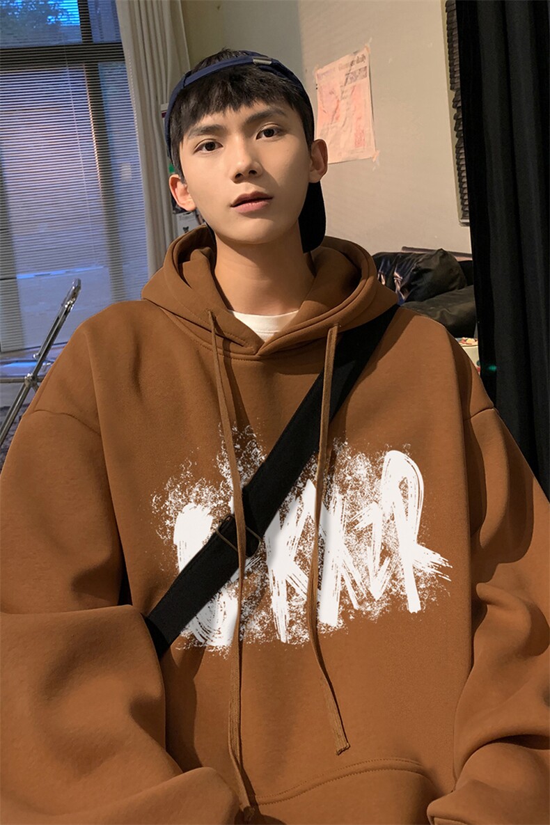 抖音供货、复合重磅360克现货连帽卫衣宽松D223A-WY2369-特P35,男装卫衣,电商019-1