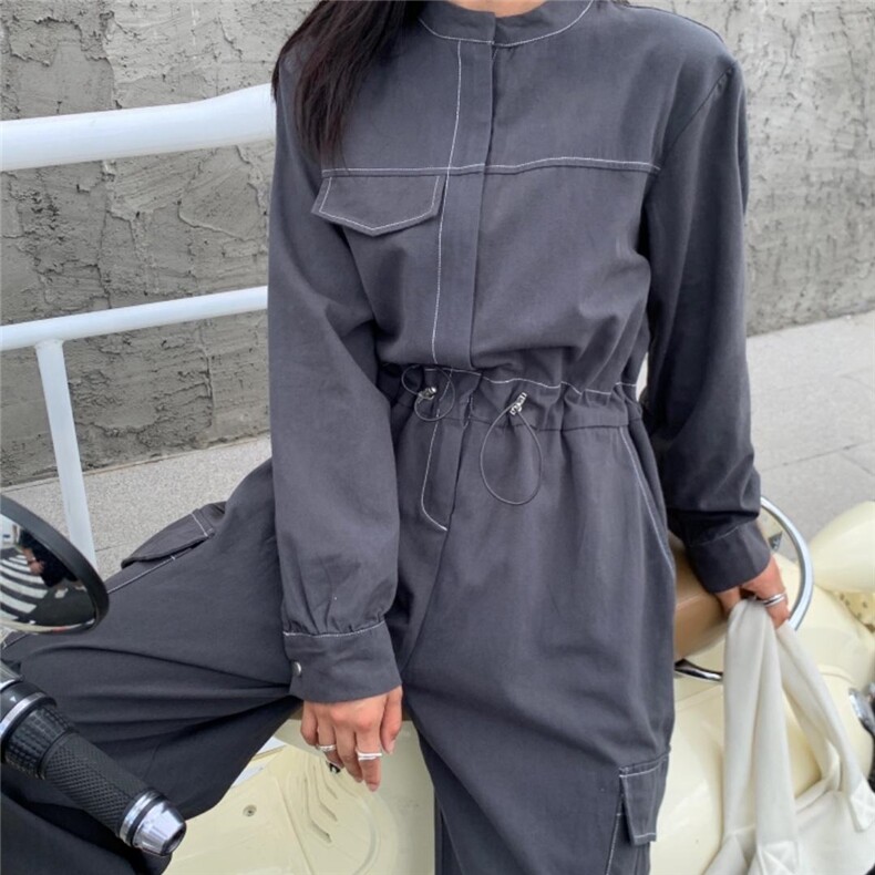 A8820款连体工装压白线系列，其它，衣宫主