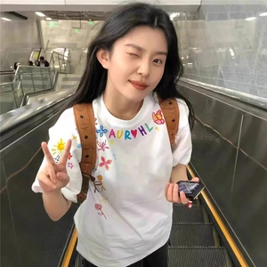 印花短袖T恤 夏季潮流T恤衫 纯棉 310A-4-T102-特批20图片