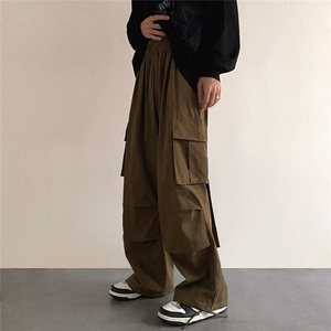 男秋季新款港风纯棉休闲裤K2954P40图片