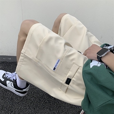 港风小牛津休闲裤高街五分裤宽松直通短裤DK305P32，男装休闲裤，星座1204-3