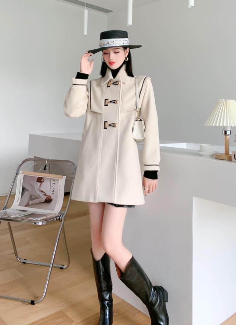 秋冬毛呢大衣，其它，蕃米莉