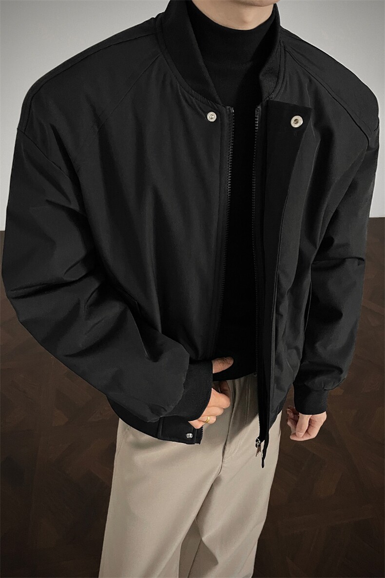 支持二开冬装加棉加厚夹克外套棉衣男女立领棒球服棉服M815-P65,男装夹克,电商A441