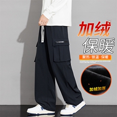 男士加绒加厚休闲户外保暖裤子JRK221-P52大码元，男装棉衣，星座209