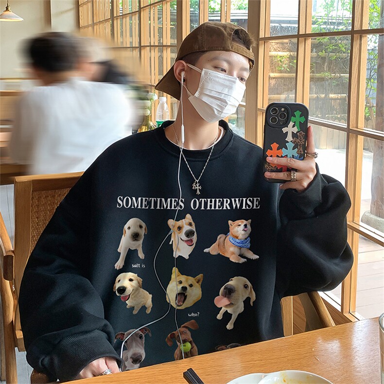 直播360克重磅美式印花卫衣Y232特P28 同步供应华棉品质P38特图片
