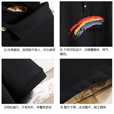 PL57064-P35翻领短袖polo衫男大码胖子半袖t恤男有领保罗衫，男装Polo衫，电商A040A