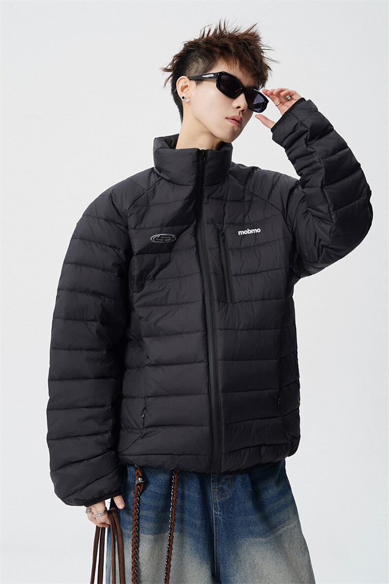 印花轻便90绒白鸭绒M-5XL大码：锦纶羽绒服男78196P238控328,男装羽绒服,星座226-1