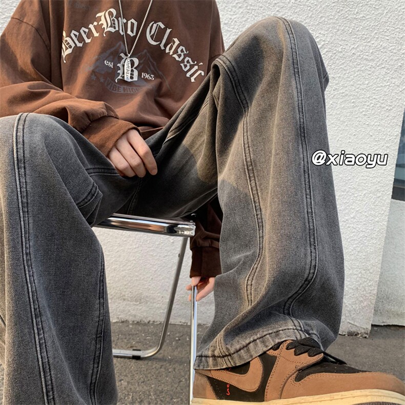 XZ616秋季新款复古百搭牛仔裤TY416P55控68,男装牛仔裤,星座512A（原616）
