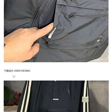 春季潮休闲连帽冲锋衣夹克秋季男宽松潮牌百搭工装外套WT08P68，男装夹克，星座1013-5