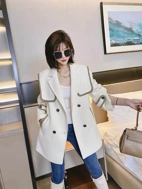 (现货)春款大衣，一系列订单中，女装，锦心绣