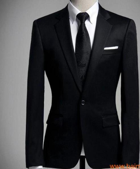 男士休闲小西服套装春秋结婚新郎礼服伴郎装修身款韩版西服两件套,男装西服套装,星座1607