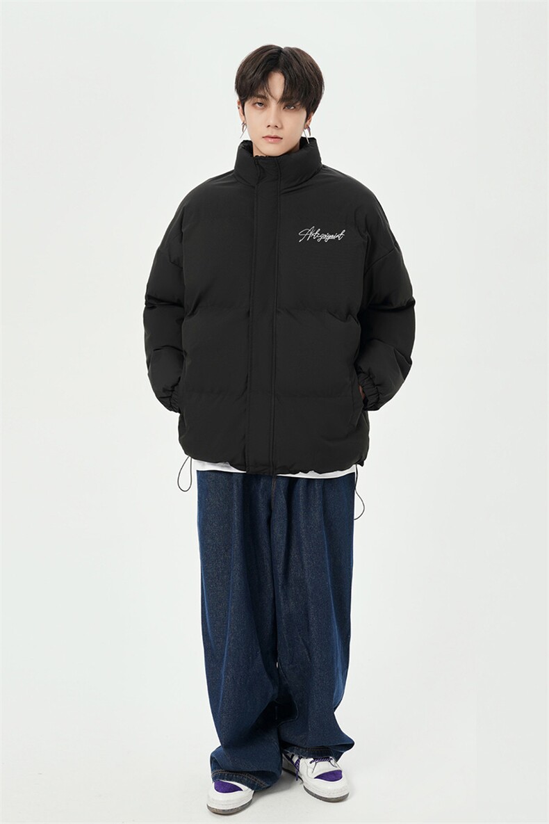 已注册日系抖音直播高品质宽松男面包服羽绒棉外套棉衣M1058P80,男装棉衣,电商C408-1(原B339-1)