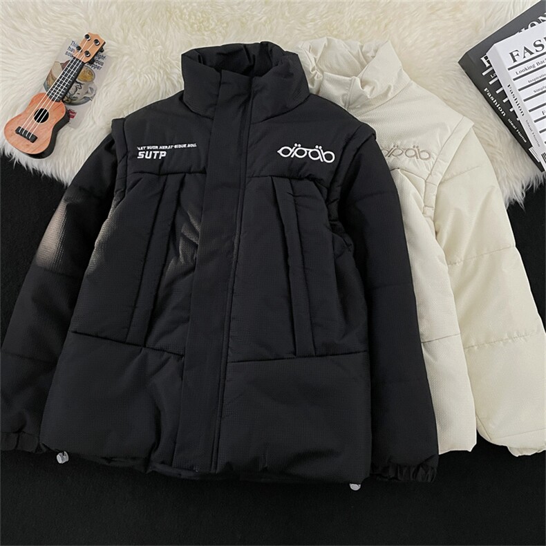 冬季棉服棉衣男生加厚保暖面包服休闲潮牌外套M086-P95,男装棉衣,星座308B-1