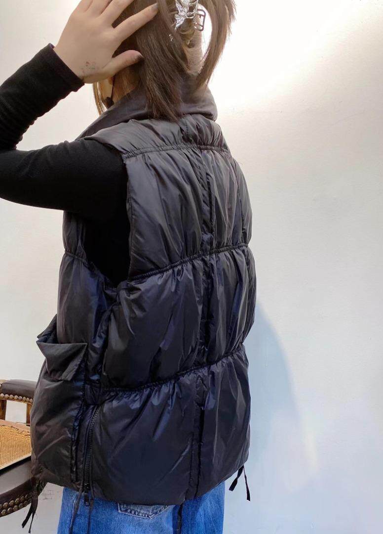 翻领大兜马甲，女装马甲，帝瀛 DY