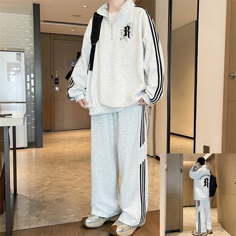 2026春季新款男士休闲裤运动裤卫衣卫裤直筒裤弯刀裤TZ596,男装休闲裤,星座1816-3（原1210-3）