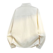 26春装高品质老钱风立领夹克外套男女美式潮牌拉链工装风宽松上衣，男装夹克，电商A486