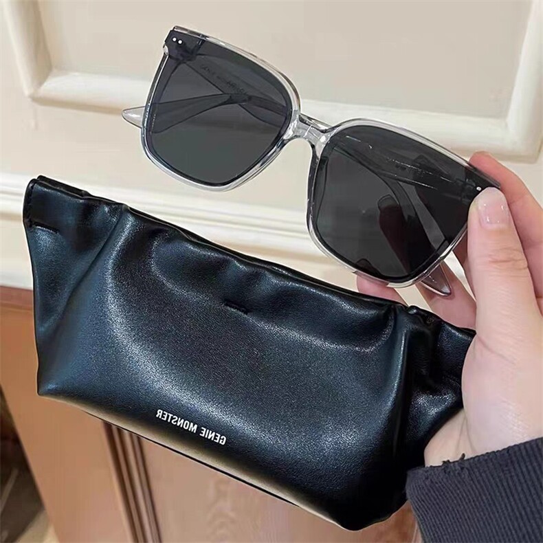 新款墨镜大框高级感开车防紫外线遮阳显脸小太阳镜，墨镜，东正羊绒