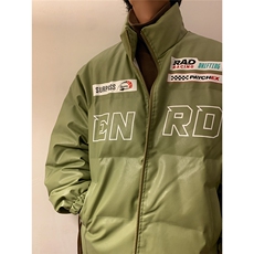 EQ156冬季22新款港风宽松痞帅机车服加厚皮棉衣棉服外套男潮P118，男装棉衣，电商C306-1