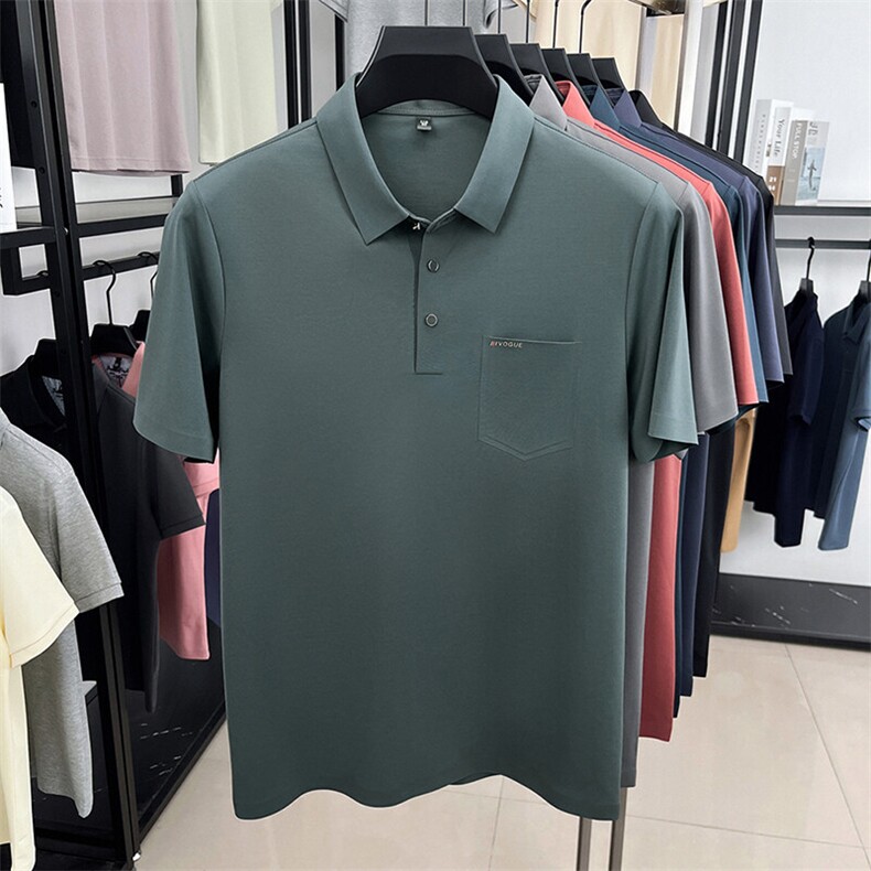 R-GF85291夏季男士新款短袖T恤青年修身体恤休闲POLO衫,男装Polo衫,电商B360