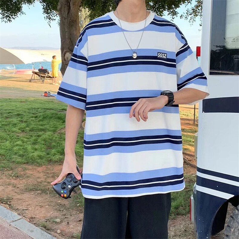 男圆领T恤宽松短袖T05P23,男装T恤,星座1116-2
