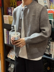 毛衣开衫86788-P65控109、35.6晴纶14.6锦纶49.8聚酯纤维，男装针织衫/毛衣，星座1302
