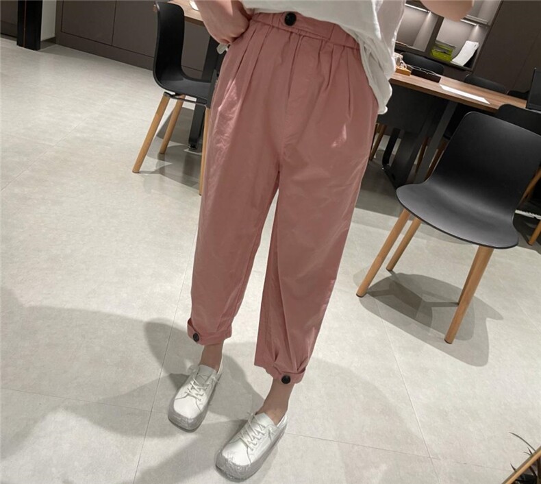 夏季休闲裤，女装休闲裤，郦歌贝妮