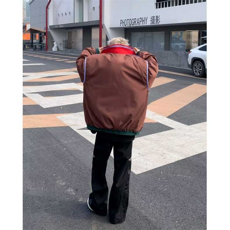春季新款时尚外套双领夹克J8236P68,男装夹克,星座1116-2