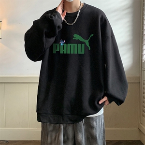 圆领卫衣男大码加厚加绒长袖t恤男S6227-P28 加绒款-P33图片