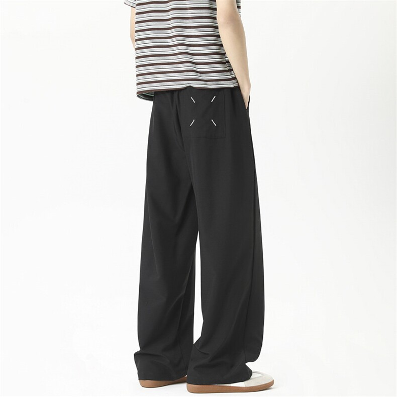 冰丝速干撞色马吉拉西裤垂感聚酯纤维310A-4-XK19-特批25,男装西裤,星座310A-4