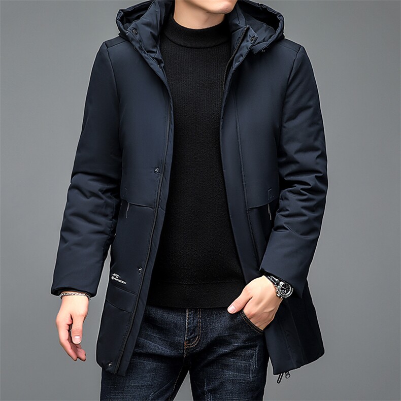 NN8326钱塘2020-3商务休闲冬季厚款百搭简约中年男士羽绒服P180图片