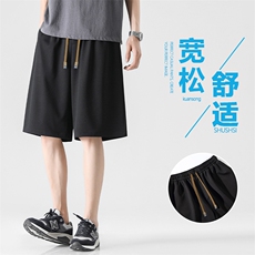 冰丝透气舒适百搭休闲五分短裤XD2387特批34，男装休闲裤，星座718